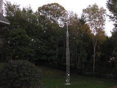The Tower, view from the frontyard :: September 2010