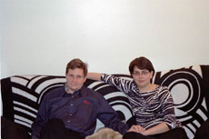 Me and Galina :: April 2002